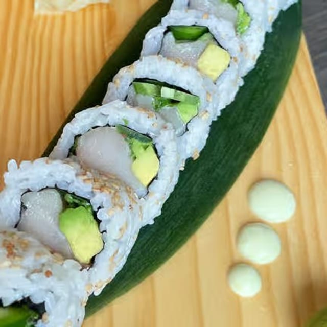Spicy Yellowtail Roll.