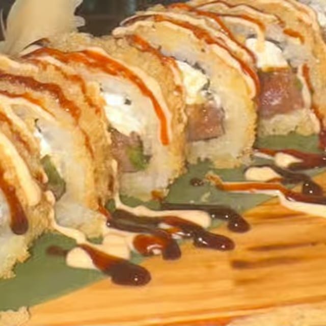 Tempura Spicy Tuna Roll.