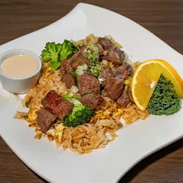 NY Strip Steak Fried Rice.