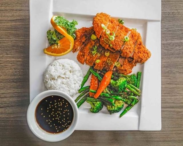 Chicken Katsu Dinner.