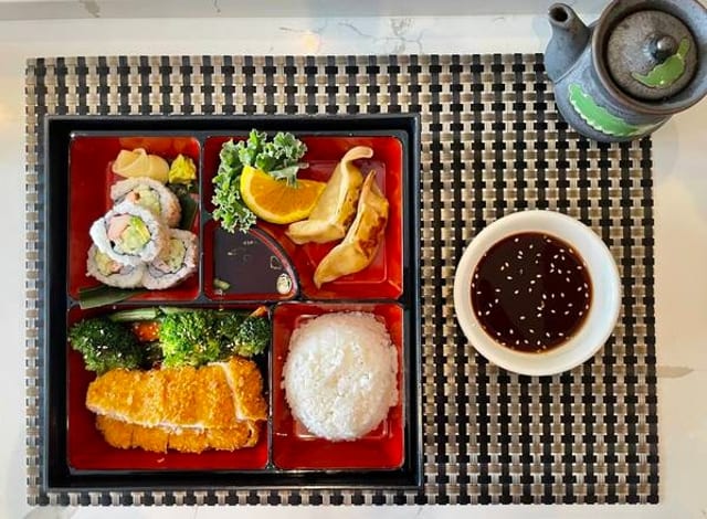 Pork (Tonkatsu) Bento.